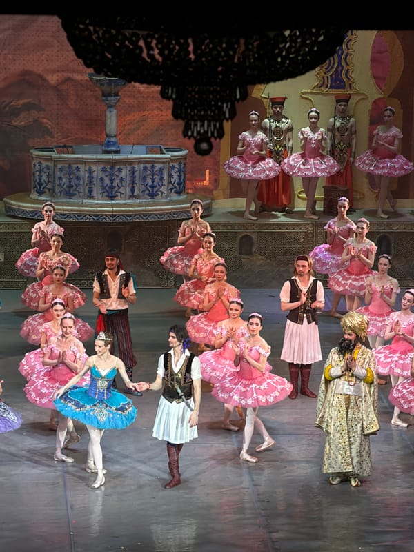 Ballet performance with Middle Eastern themes staged in Izhevsk