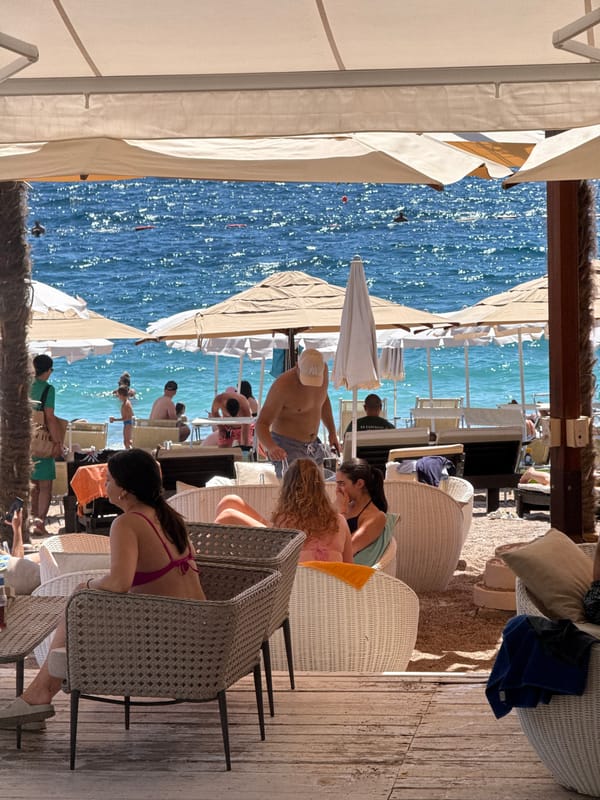 Summer Beach Day Unfolds at Kamenovo, Montenegro