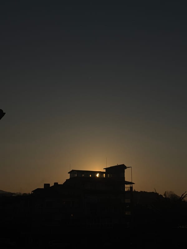 Quiet evening moments documented in Bulgarian coastal town