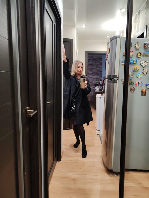 Morning routine documented in Petropavlovsk-Kamchatsky apartment