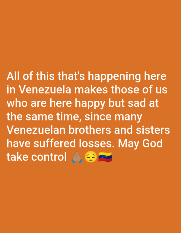 Digital communications captured across two Venezuelan locations
