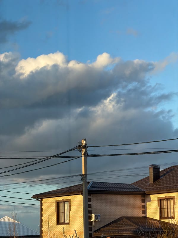 Spring day scenes captured in Rossiyskiy, Russia