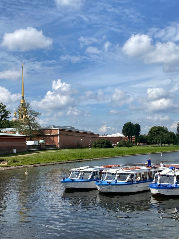 Morning tour of Saint Petersburg's Neva waterfront and Peter and Paul Fortress