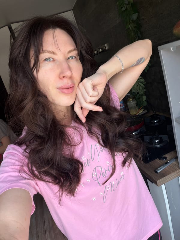Woman documents morning cooking routine in Perm apartment