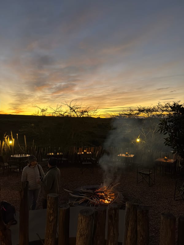Community bonfire gathering with cultural activities in Hessequa Nu