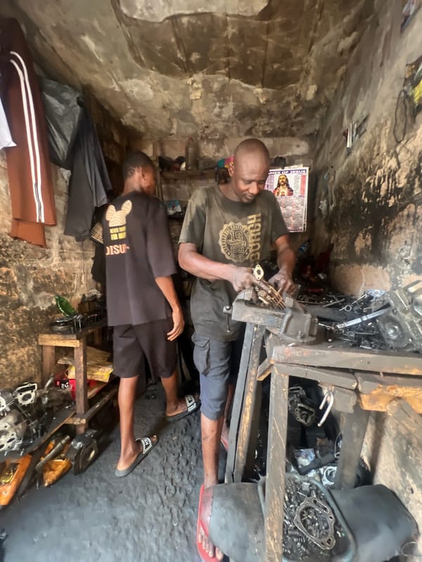 Daily life scenes captured in busy Onitsha, Nigeria