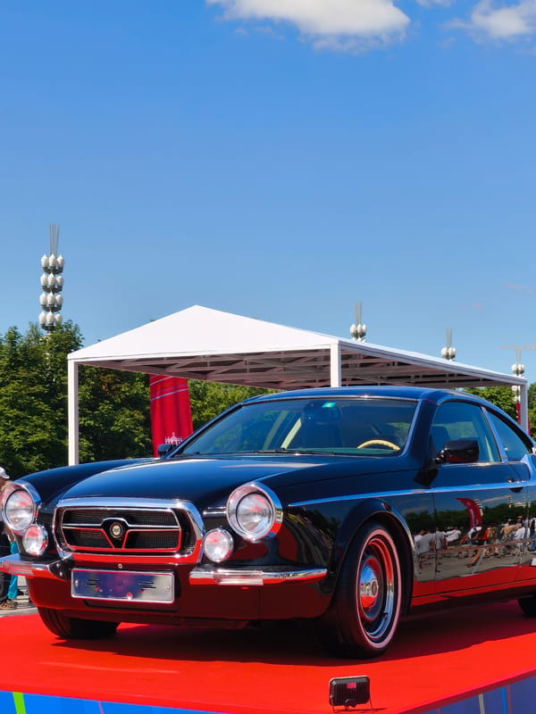 Concept cars and prototypes on display at VDNKh, Moscow