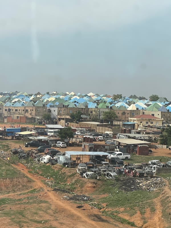 Morning life documented across residential Abuja neighborhoods