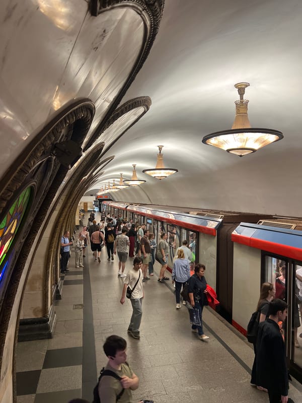 Moscow Metro Station Scene Captured by Witnesses