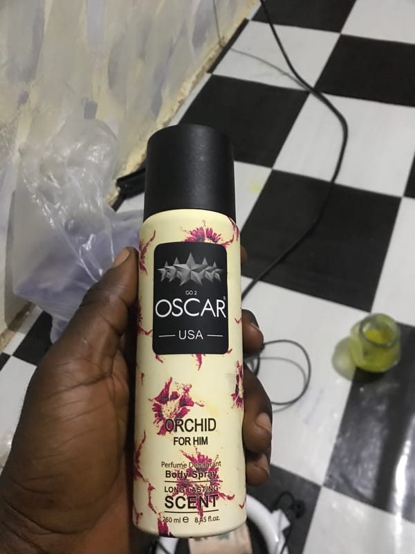 Person handles aerosol cans in Rafin Par, Nigeria