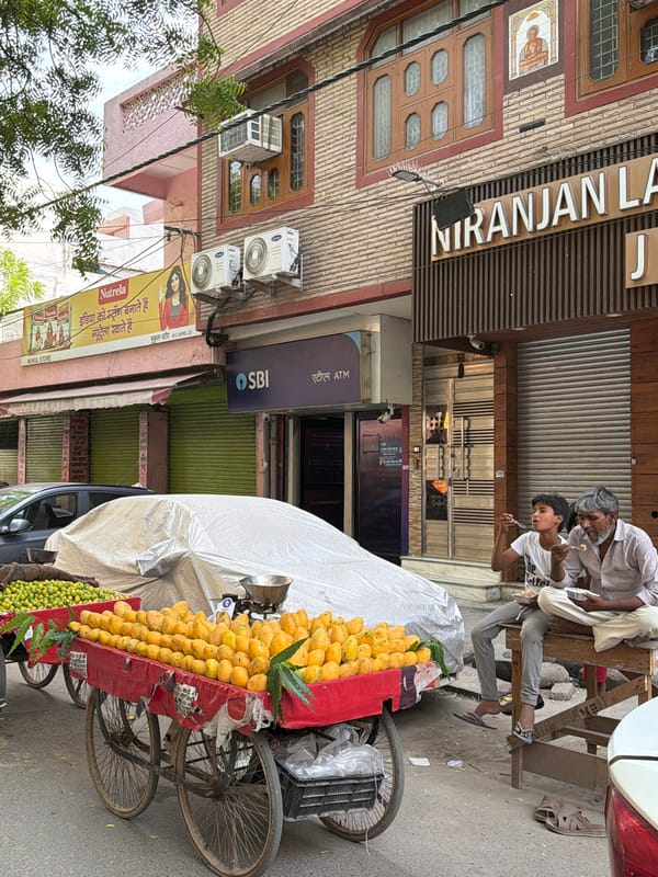 Delhi street life documented through vendors, markets, food scenes