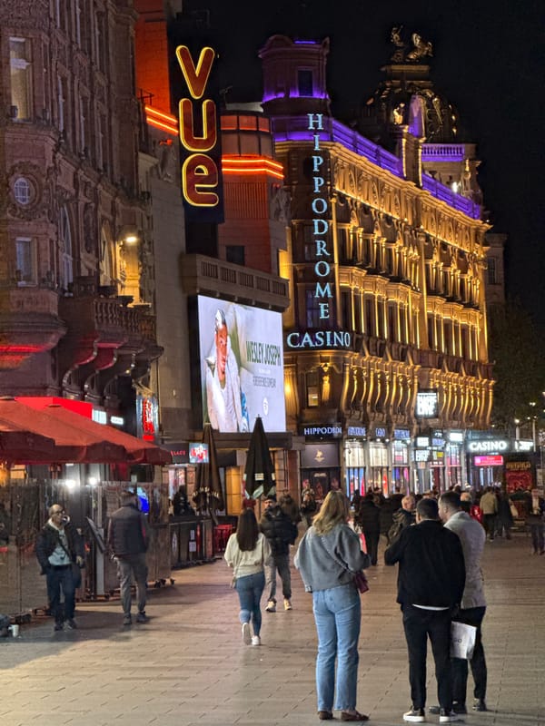 London nightlife scenes documented across West End district