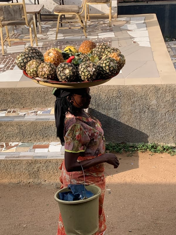Street vendors active in New Stadium, Kabong Nigeria areas