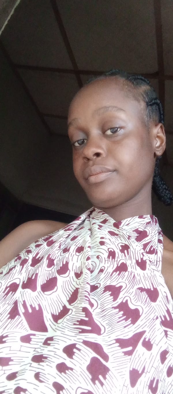 Portrait captured of young woman in Akwanga, Nigeria