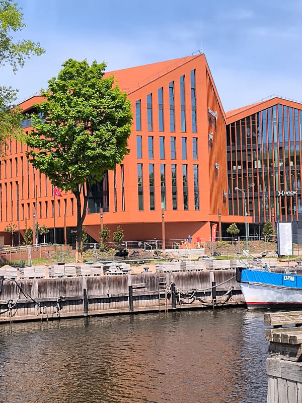 Architectural tour captured across Klaipėda's historic and modern districts