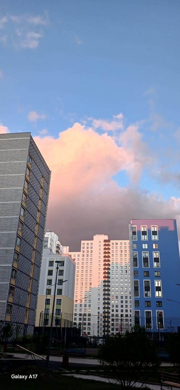 Witness documents Yekaterinburg skyline under dramatic May afternoon skies