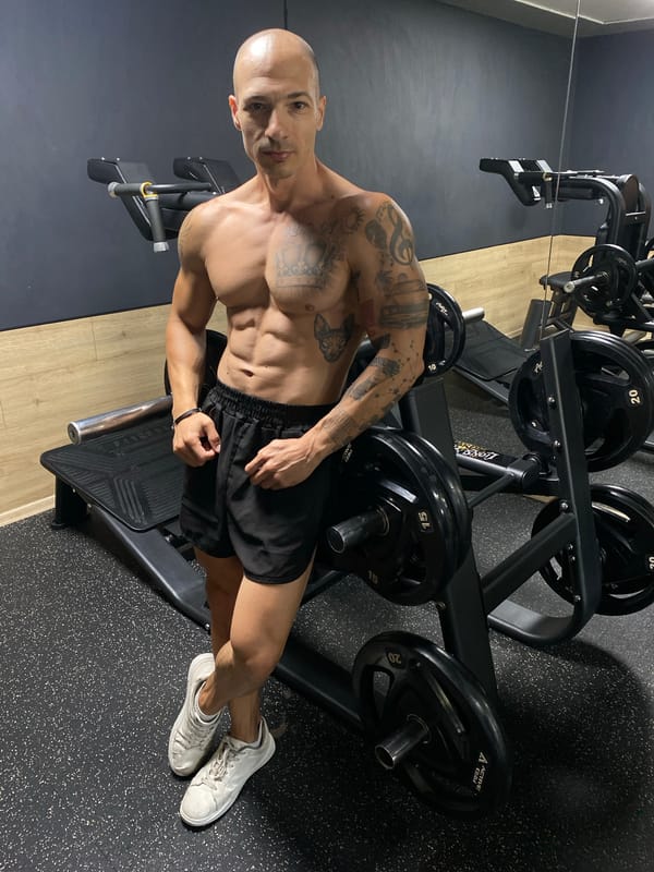Gym session then hitting the road in Pleven, Bulgaria