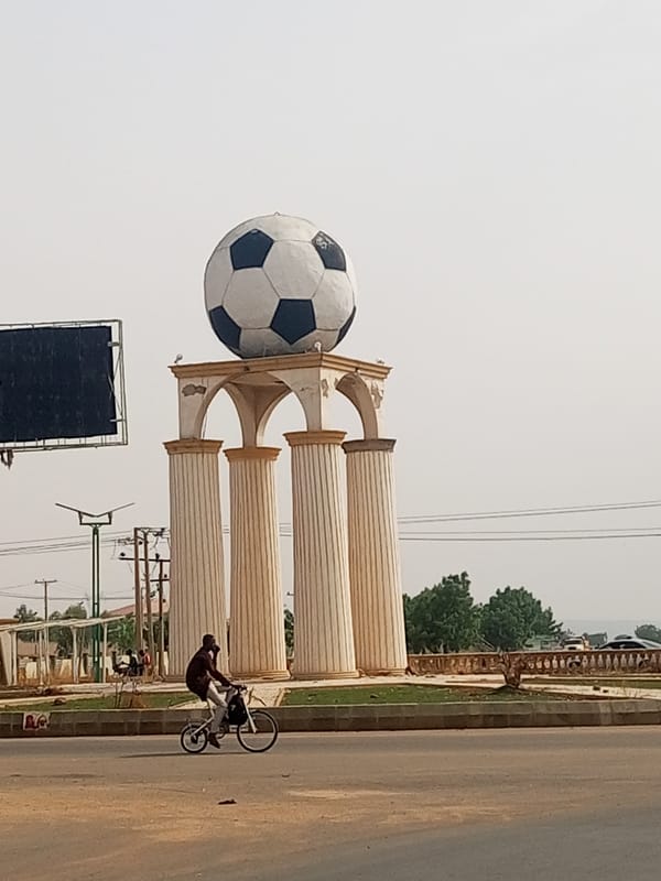Morning bustle at Gombe transport hub and market