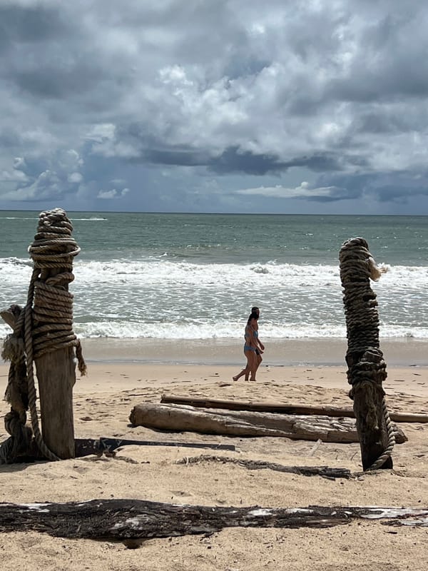Overcast morning at Bang Tao Beach, Choeng Thale