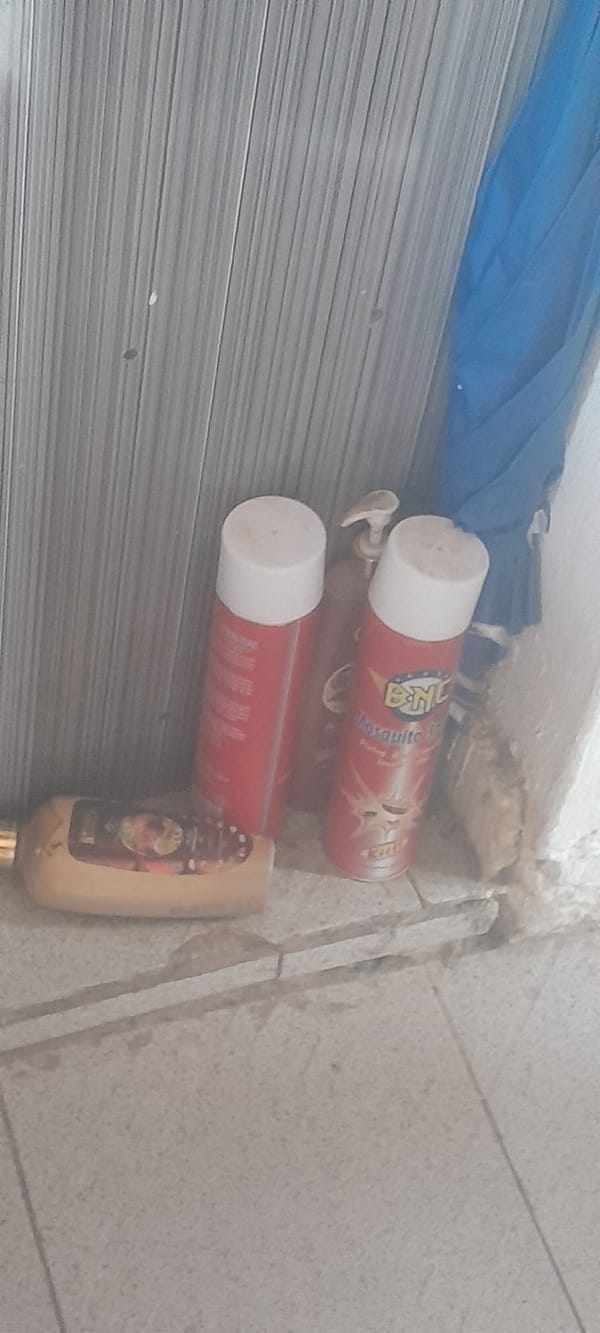 Everyday spaces and details from a Nigerian town