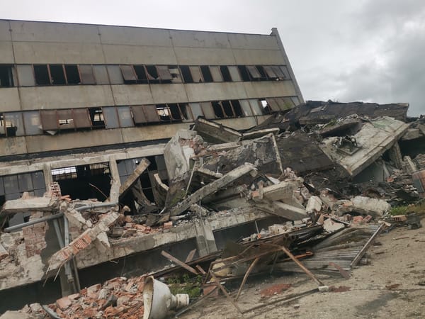 Abandoned industrial buildings documented in decay in Zhivkovo, Bulgaria