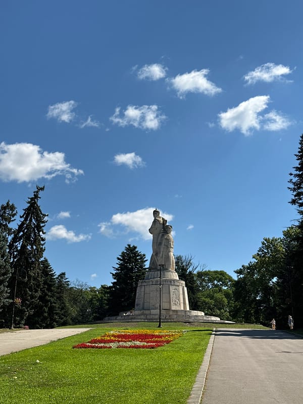 Stone monument at Varna's Pantheon of National Revival Heroes