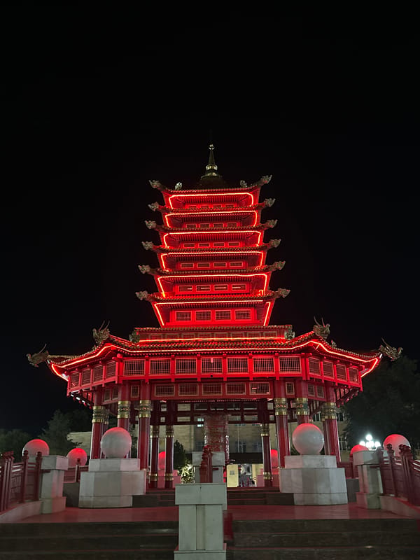 Night tour of Elista's Buddhist landmarks and cultural sites