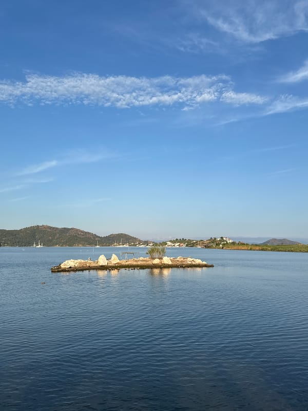 Serene coastal morning captured in Fethiye, Turkey