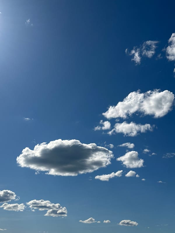 Toy photography and sky shots around a residential complex