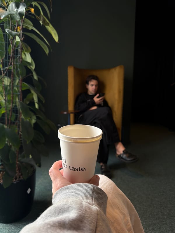 Morning coffee moment captured by witnesses in Tbilisi