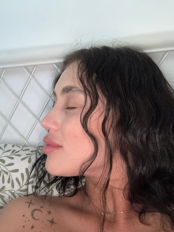 Woman resting peacefully captured in indoor portraits in Jordan