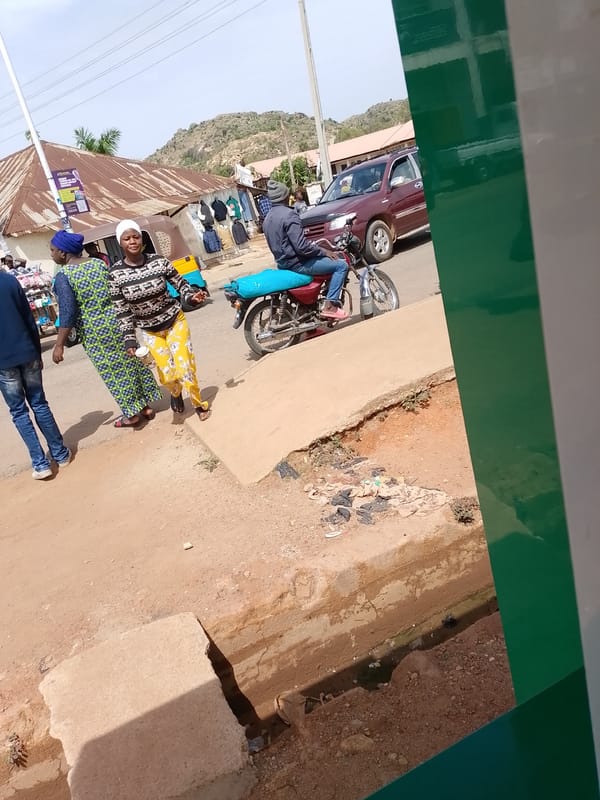 Daily street life observed in Gura Top Nigeria