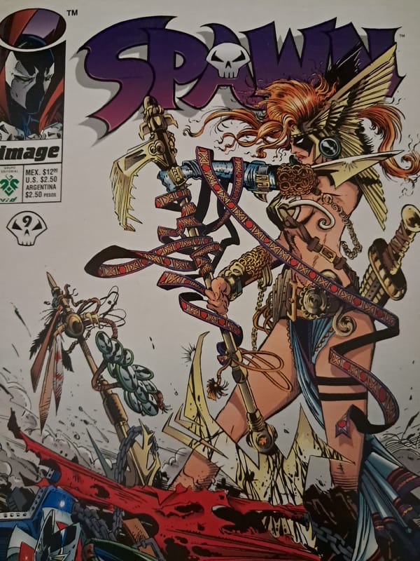 Comic book covers documented in Vicente López during early morning