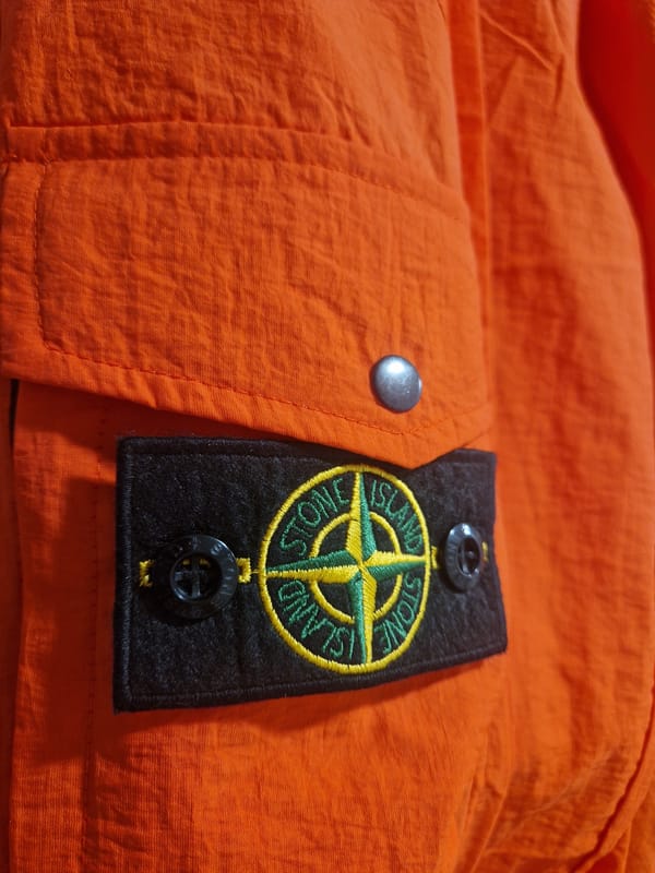 Stone Island clothing item documented by witness