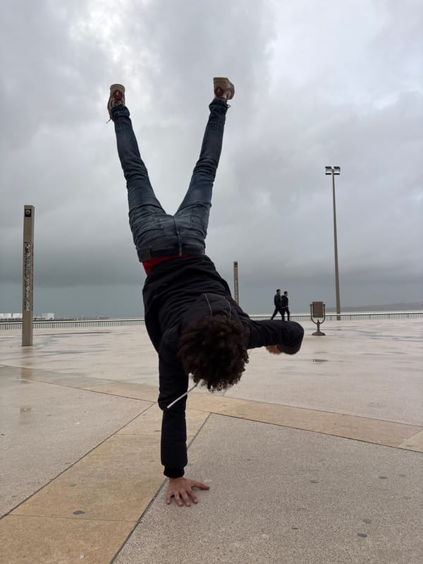 Person documented in various activities along Tangier waterfront