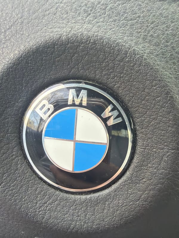 BMW logo spotted in Frankfurt, Germany