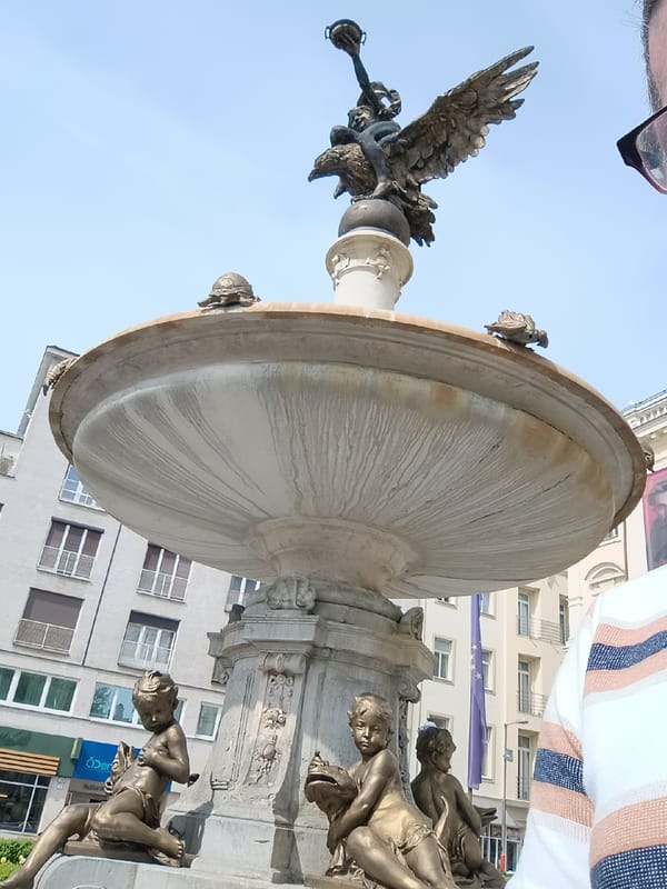 Midday crowds observed at Bratislava landmarks and pedestrian areas