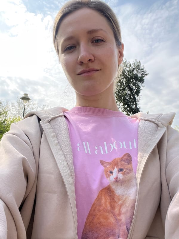 Woman enjoys quiet morning moments in Novi Sad park