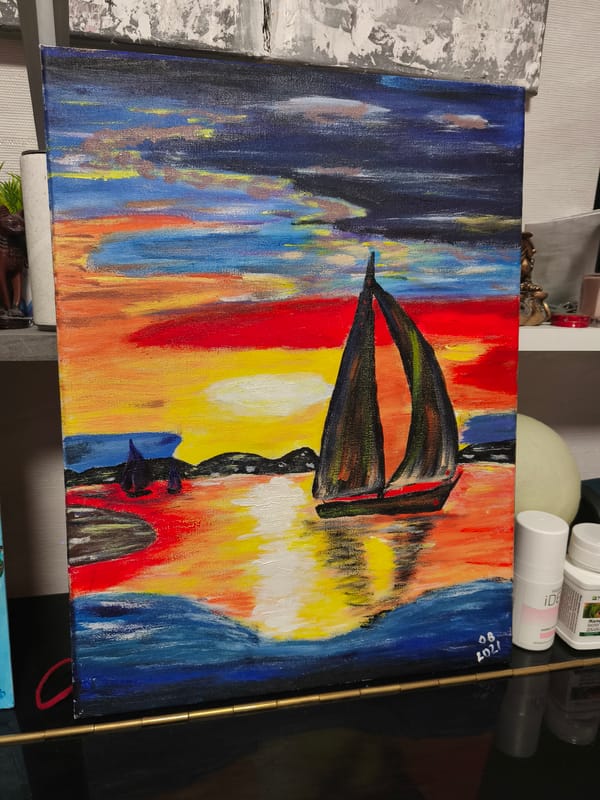 Art, Food, and Pet Moments Documented in Single Session