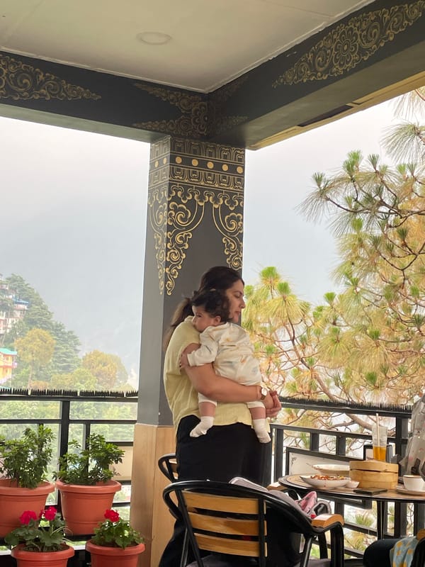 Daily life moments captured around Dharamshala's Tibetan cultural sites