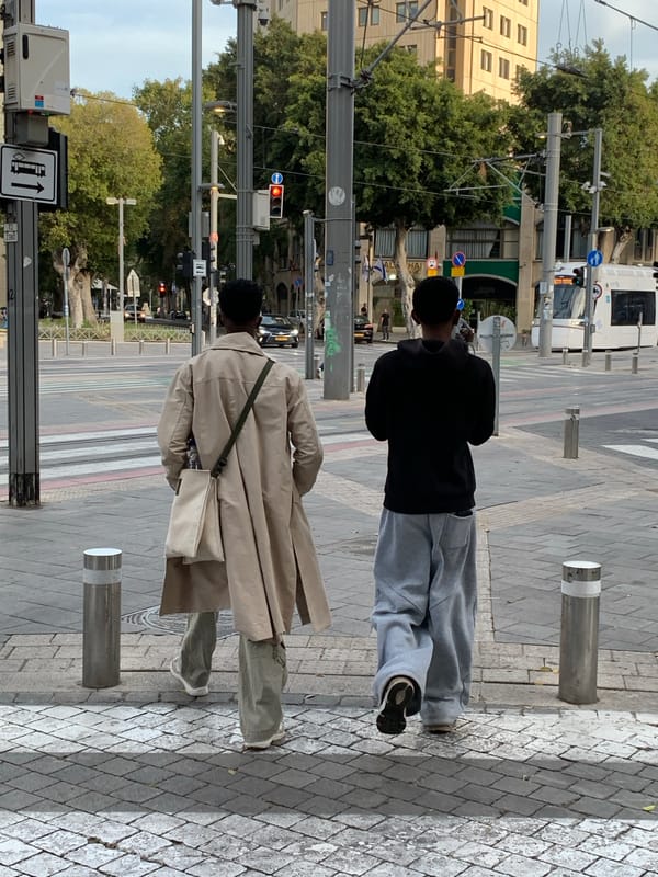 Everyday street life documented across Tel Aviv neighborhoods