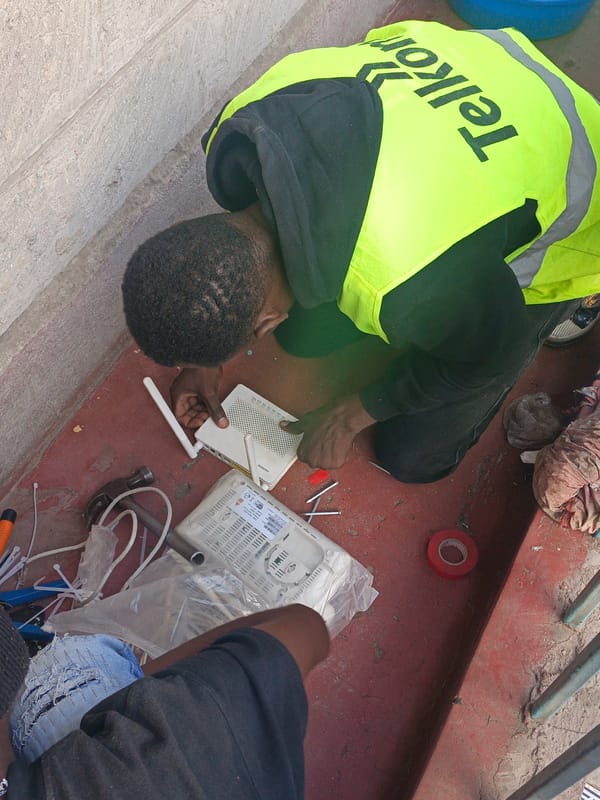 Daily street life documented across Nairobi neighborhoods Monday afternoon