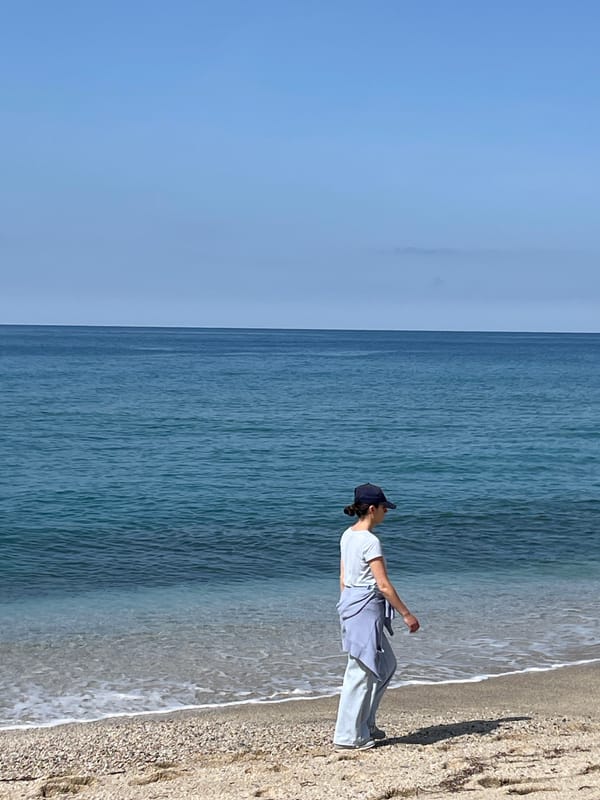 Morning beach activities observed along Alanya coastline