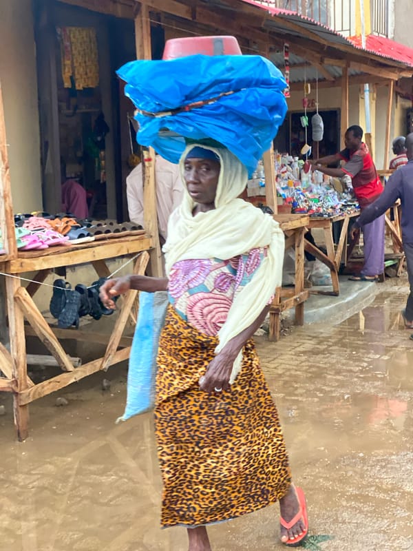 Daily market life continues in Kafanchan B despite flooding