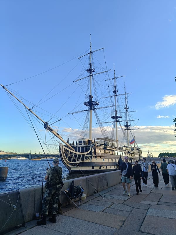 Afternoon around Saint Petersburg's waterfront and historic center