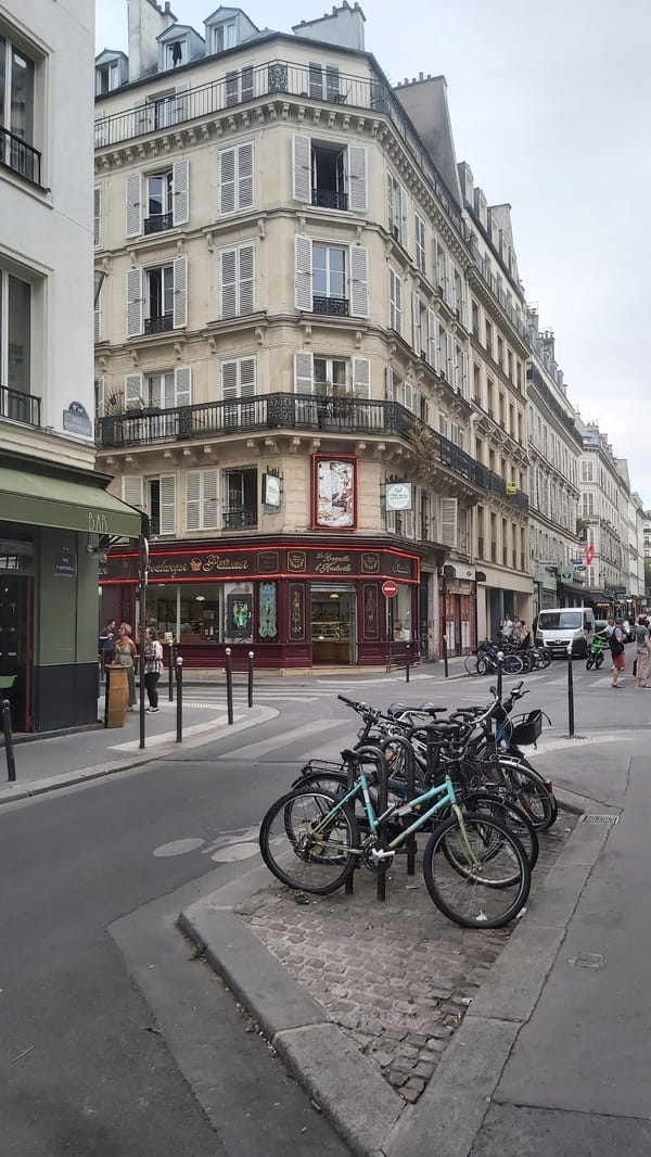Café stops and street details in a Paris afternoon