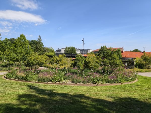 Public art and gardens spotted across Linköping parks