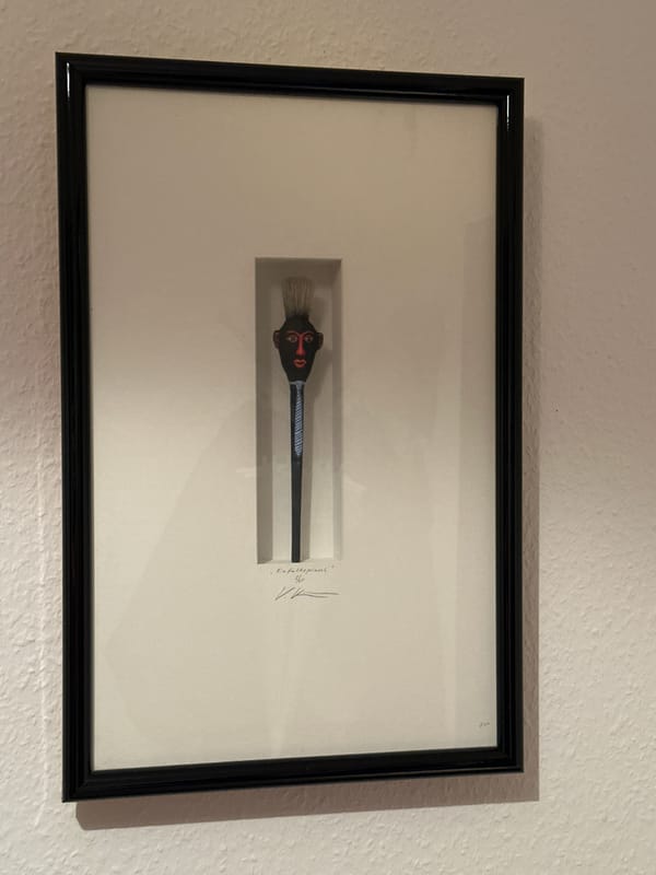 Evening home moments with lights, flowers, and art in Krefeld