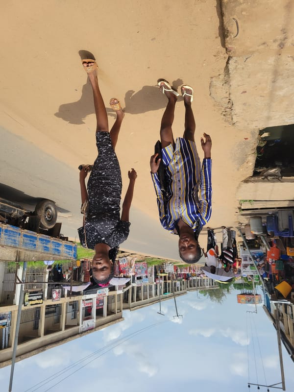 Daily street life documented in Egbagu, Nigeria