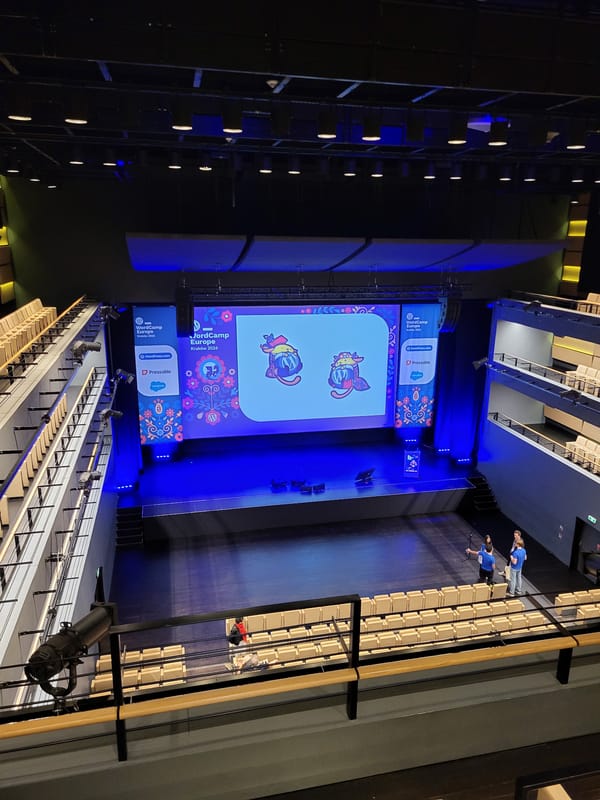 WordCamp Europe convention documented in Poland, attendees engage activities